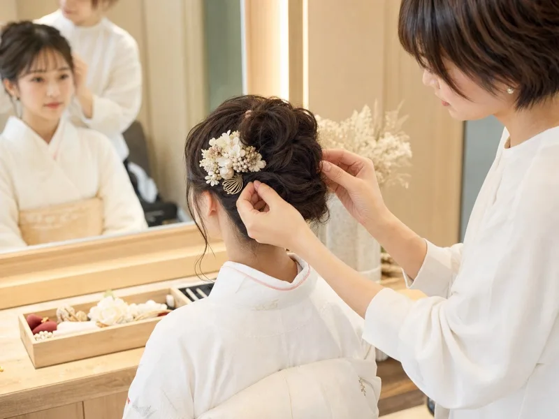 当日のお支度は、まとめてお任せ