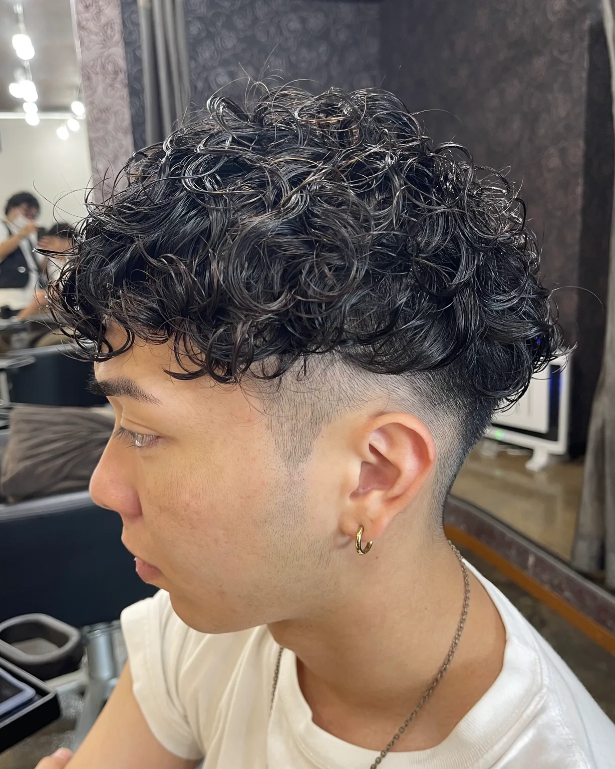 スパイラルパーマ
